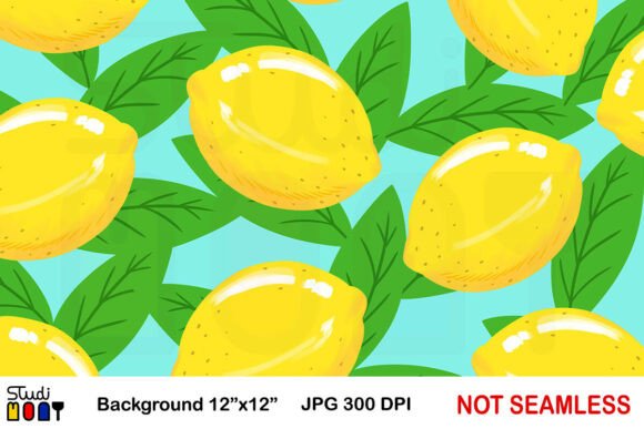 Download Summer Lemon Background Paper Pattern - Lemon background Collection