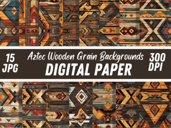 Download Aztec Wooden Distressed Retro Background - Retro background Collection