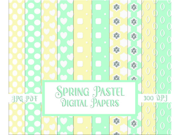 Download Spring Pastel Seamless Digital Papers - Premium Resources