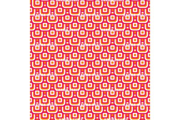 Download Pink White &amp; Orange Retro Background - Retro background Collection